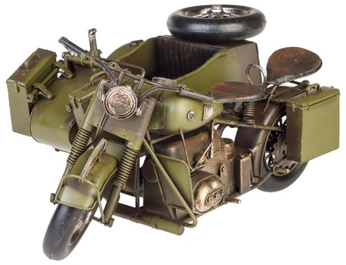 Modell motorradgespann blech - motorradgespann,