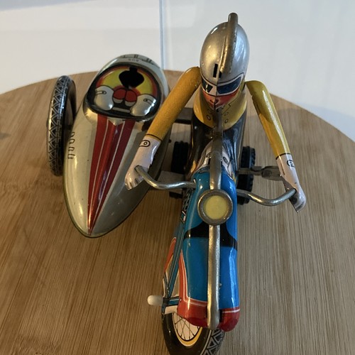Blechspielzeug motorrad mit - motorrad,