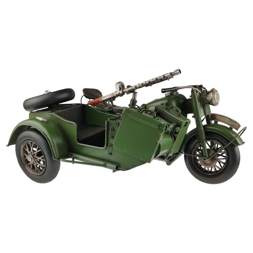 Blechmodell militärmotorrad - blechmodell,