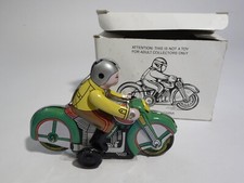 Blechspielzeug Motorrad mit