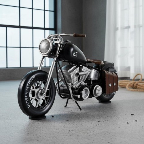 Motorradmodell aus metall - motorradmodell,