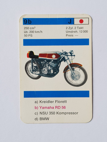 Quartett einzelkarte yamaha - quartett,