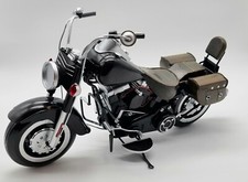 Blech Motorrad XL , schwarz