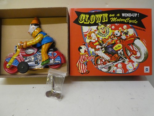 Blechspielzeug clown auf - clown,