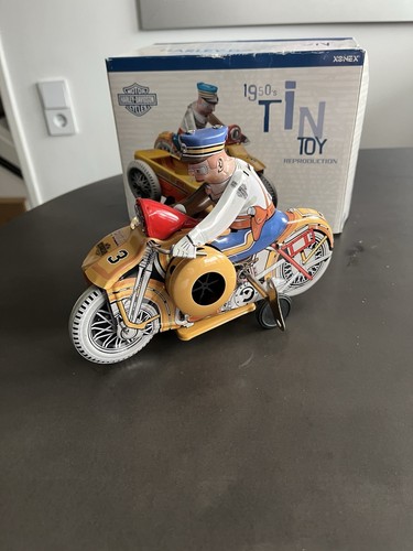 Blechspielzeug motorrad harley - motorrad,