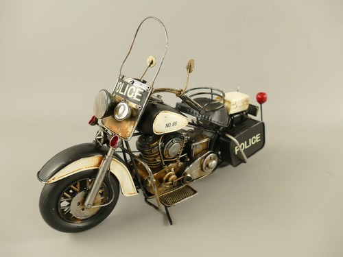 Motorrad oldtimer usa police - usa,
