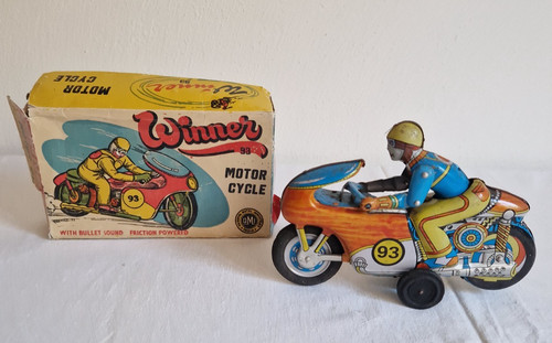 Vintage blechspielzeug ovp - blechspielzeug,