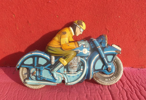 Altes blech motorrad spielzeug - altes,