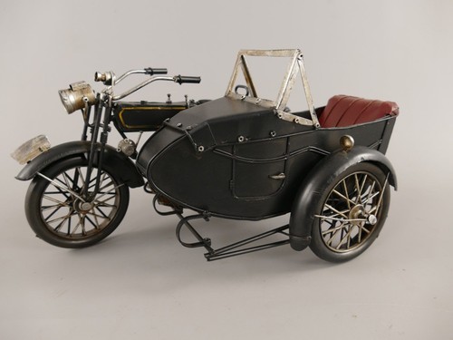 Motorrad mit beiwagen oldtimer - beiwagen,