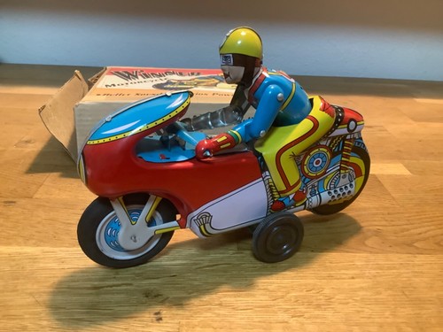 Blechspielzeug motorrad solo - blechspielzeug,