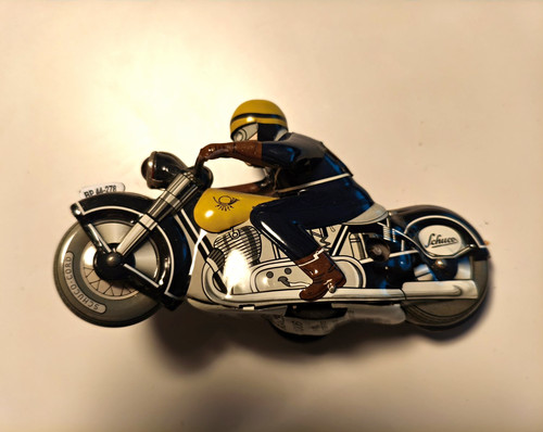 Schuco motorrad blechspielzeug - motorrad,