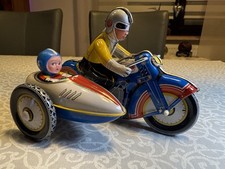 Altes Blechspielzeug Motorrad